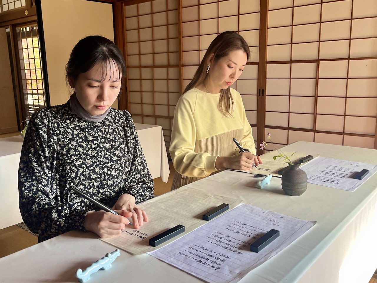 【西應寺】花の寺リトリート「写経・お抹茶たて体験」ヴィーガン弁当ランチ付き 1